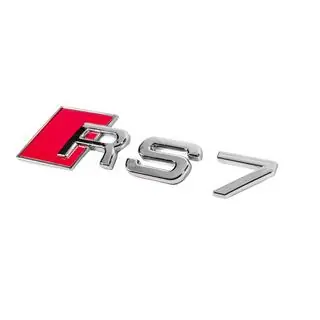 RS7 embleem foto 2