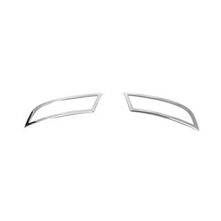 Carmos bumper eindstukken, RVS (2 stuks) Skoda Superb 2015–2024 foto 4