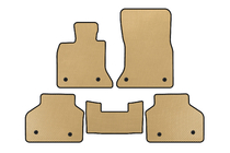 BMW 5 Serie F07 2009–2017 EVA automatten (Beige) foto 1