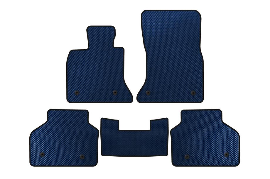 BMW 5 Serie F07 2009–2017 EVA automatten (Blauw) Image