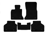 BMW 5 Serie F07 2009–2017 Textiele automatten Deluxe (Zwart) foto 1