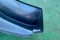 Mercedes Sprinter W907/W910 2018– Afgeprijsde front bumper lipspoiler DPT (hoogglans zwart) foto 3