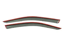 Volkswagen Passat B9 2023– Voorraam winddeflectoren met chromen sierlijst Niken Luxury (voor SD/Variant, 2 stuks) foto 2