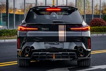 BMW XM G09 2022– Achterbumper diffuser AE (carbon) foto 13