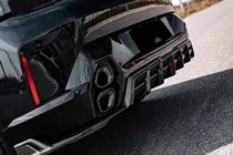 BMW XM G09 2022– Achterbumper diffuser AE (carbon) foto 1