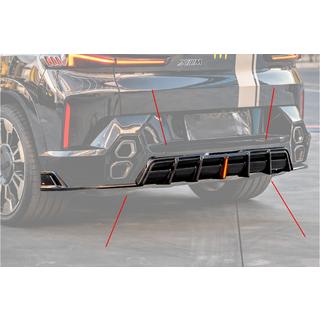 Achterbumper diffuser AE (carbon) foto 4