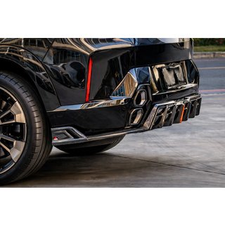 Achterbumper diffuser AE (carbon) foto 2