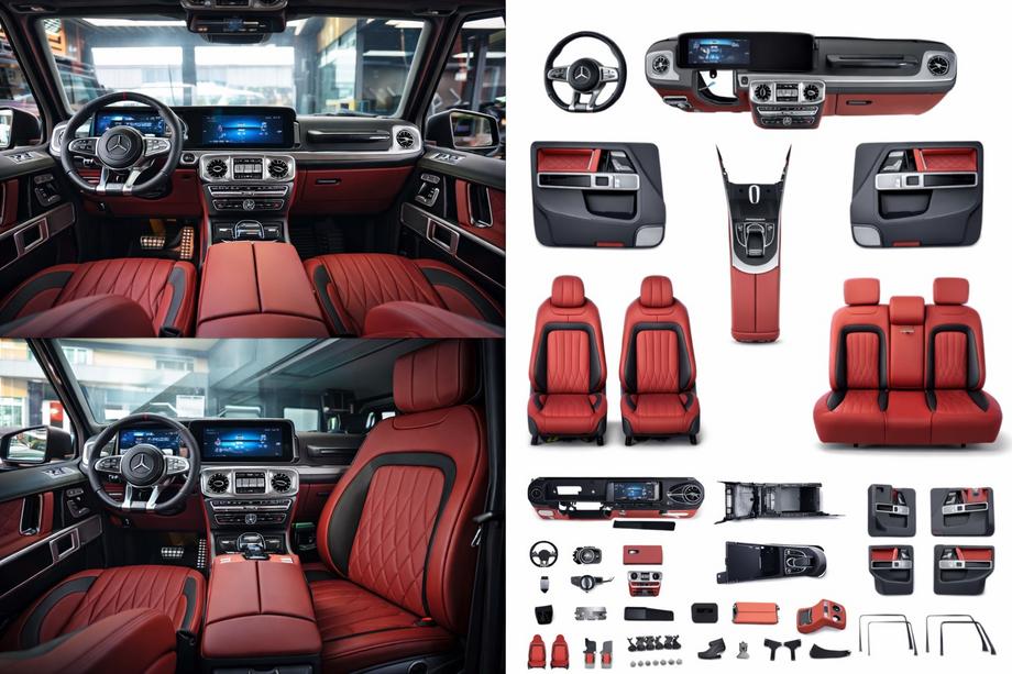 Mercedes G-klasse W463 1990–2018 Interieur upgrade set voor W465 2026 Foto 1
