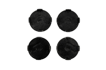 Citroen Naafdoppen voor velgen 60/56 mm (zwart met chroom, 4 stuks) foto 4