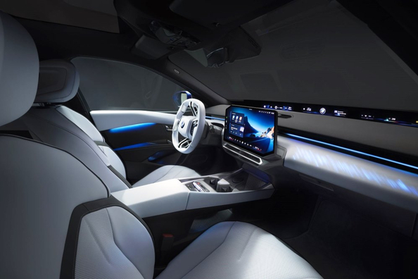 BMW i3 2026 review: nieuwe elektrische sedan van de Duitse fabrikant Foto 6