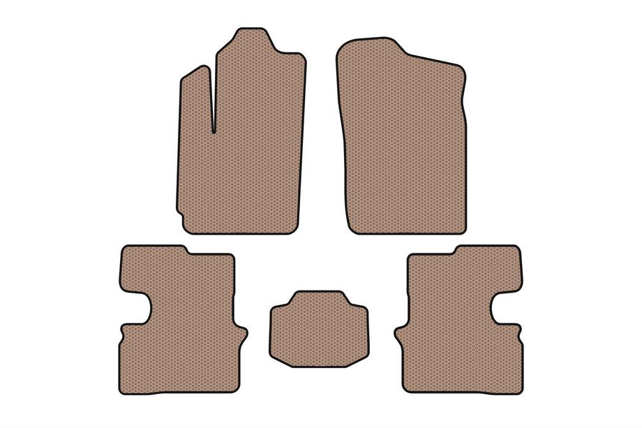 Chery M11 2008– Rubberen automatten Carsuit (Beige) Image