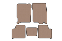 Chery Jaggi 2006–2010 Rubberen automatten Carsuit (Beige) foto 1