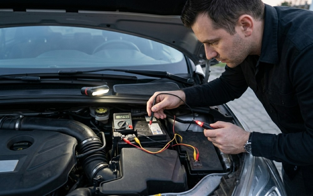 Wat in de auto de accu kan leegtrekken: verborgen risico’s