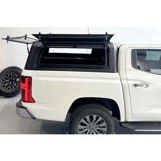 Aluminium hardtop met ramen voor laadbak foto 3