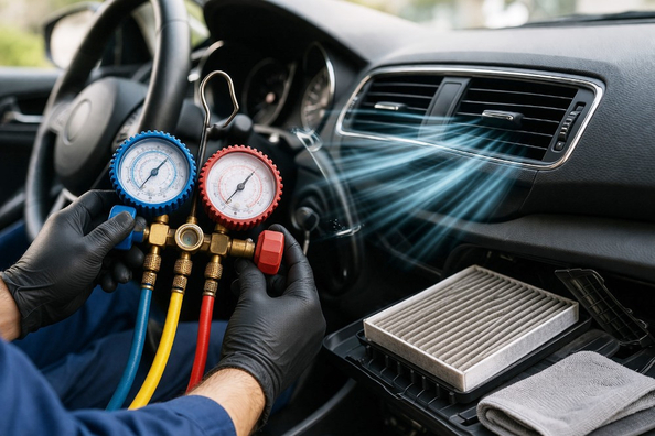 Airco in de auto: wanneer is bijvullen en reinigen nodig?