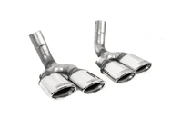 Mercedes G-Klasse W463 2018–2024 AMG G65/G63 V4 uitlaattips (2 stuks) foto 1