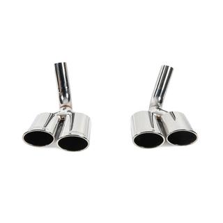AMG G65/G63 V2 uitlaattips (2 stuks) Mercedes G-Klasse W463 2018–2024 foto 2