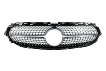 Mercedes E-class W213 2016–2023 Voorgrille Diamond Silver (voor Base, 2020-2023) foto 1