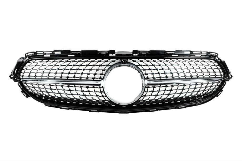 Mercedes E-Klasse Coupé C238 2016–2024 Voorgrille Diamond Silver (voor Base, 2020-2023) Image
