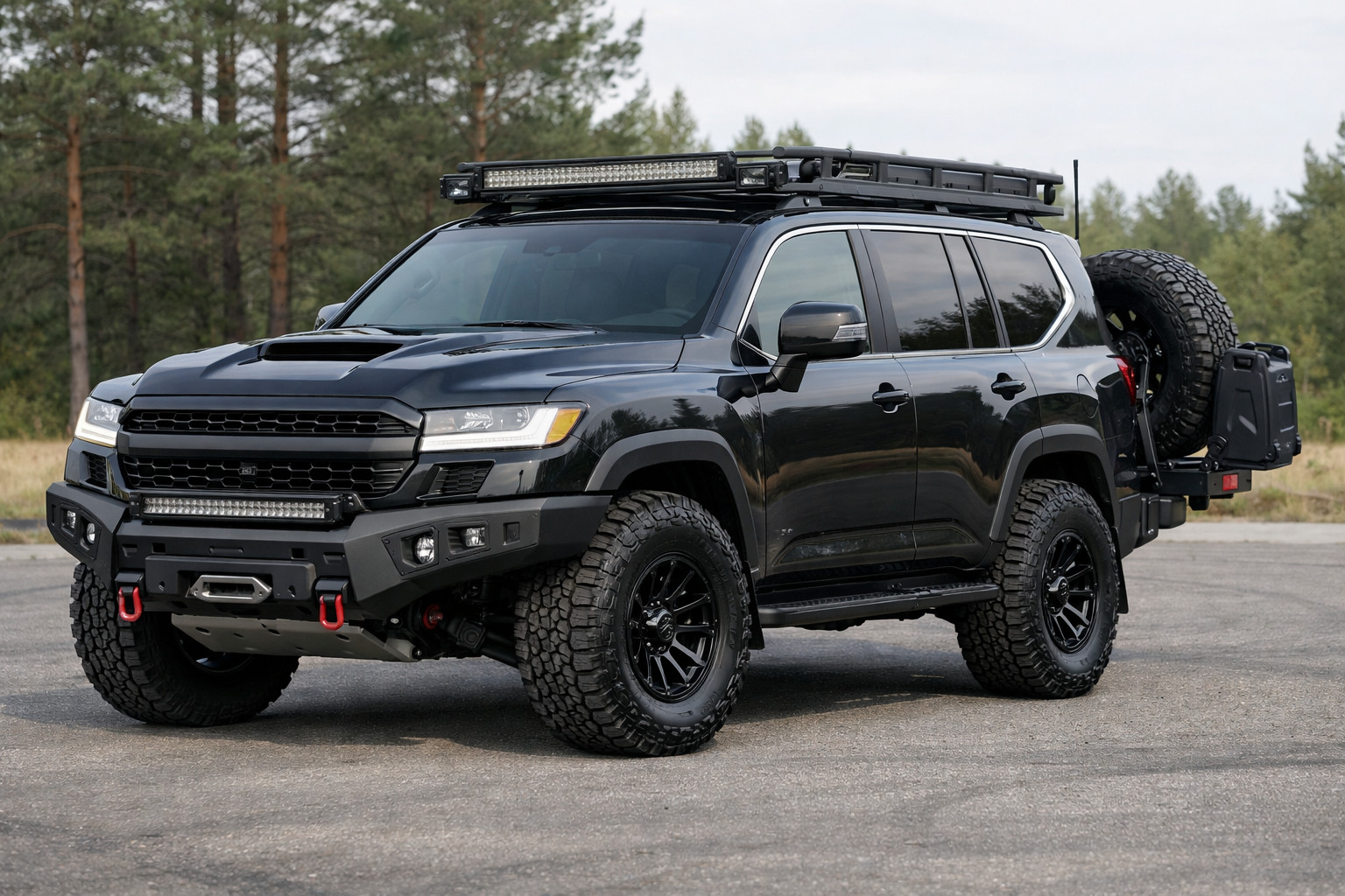 Wat te monteren op de Toyota Land Cruiser 300 als het standaard uiterlijk te braaf is
