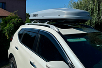 Nissan X-trail T32/Rogue 2014–2021 Dakdragers (dwarsbalken) voor OEM dakrails (2 st.) foto 7