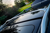 Nissan Pathfinder R52 2012–2021 Dakdragers (dwarsbalken) voor OEM dakrails (2 st.) Grijs foto 1