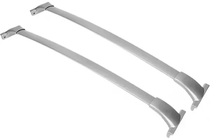 Nissan Pathfinder R52 2012–2021 Dakdragers (dwarsbalken) voor OEM dakrails (2 st.) Grijs foto 8