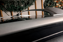 Nissan Pathfinder R52 2012–2021 Dakdragers (dwarsbalken) voor OEM dakrails (2 st.) Grijs foto 5