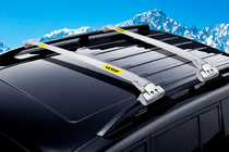 Toyota Land Cruiser 200 2007–2021 Dakdragers (dwarsbalken) voor OEM dakrails (2 st.) Grijs foto 11