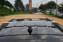 Toyota Land Cruiser 200 2007–2021 Dakdragers (dwarsbalken) voor OEM dakrails (2 st.) Grijs foto 7