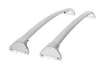 Acura MDX 2013–2020 Dakdragers (dwarsbalken) voor geïntegreerde dakrails OEM (2 stuks) Chroom foto 8