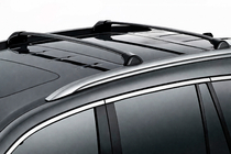 Acura MDX 2013–2020 Dakdragers (dwarsbalken) voor geïntegreerde dakrails OEM (2 stuks) Chroom foto 1