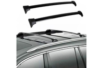 Acura MDX 2013–2020 Dakdragers (dwarsbalken) voor geïntegreerde dakrails OEM (2 stuks) Chroom foto 12