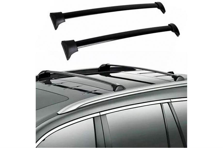 Acura MDX 2013–2020 Dakdragers (dwarsbalken) voor geïntegreerde dakrails OEM (2 stuks) Foto 12