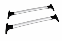 Ford EcoSport 2013–2022 Dakdragers (dwarsbalken) voor geïntegreerde dakrails OEM (2 stuks) Zwart foto 10