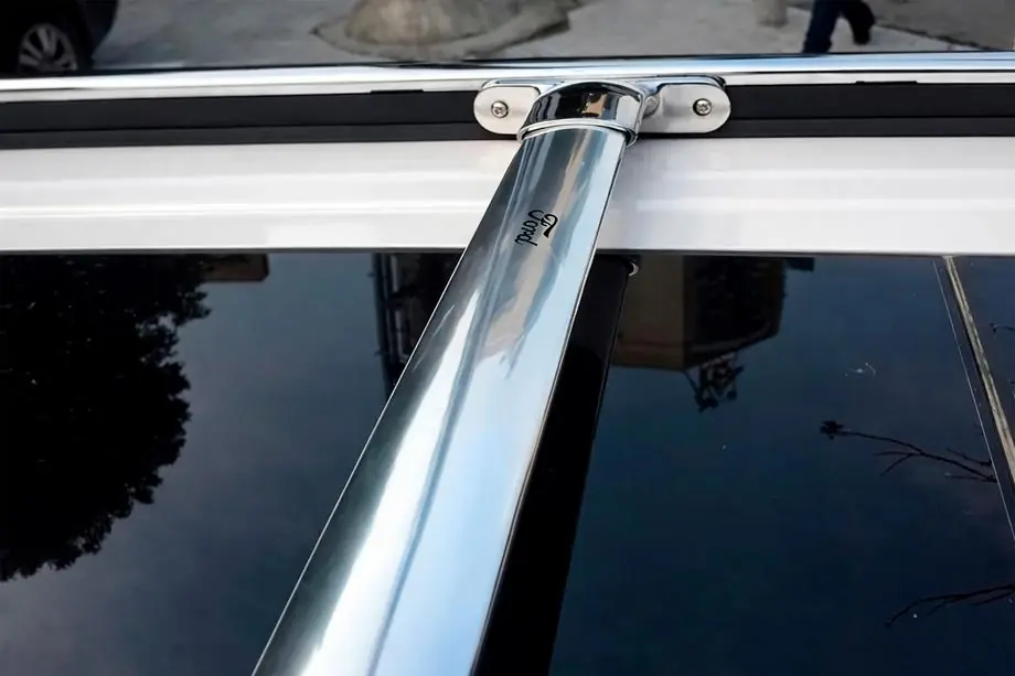 Ford Explorer 2011–2019 Dakdragers (dwarsbalken) voor geïntegreerde dakrails OEM (2016-2019, 2 st.) Foto 3