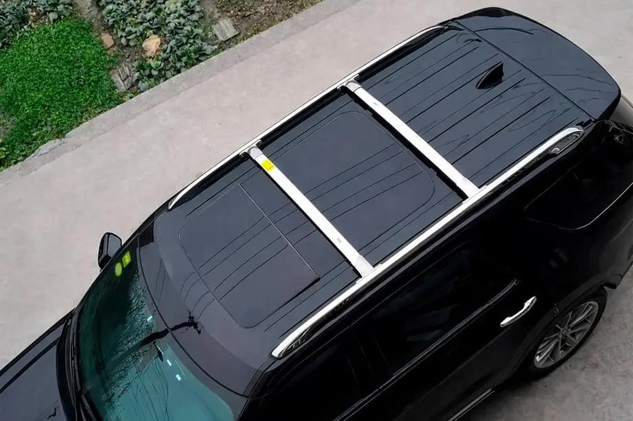 Ford Explorer 2011–2019 Dakdragers (dwarsbalken) voor geïntegreerde dakrails OEM (2016-2019, 2 st.) Foto 1