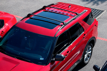 Ford Explorer 2019– Dakdragers (dwarsbalken) voor geïntegreerde dakrails OEM (2019-2023, 2 stuks) foto 1