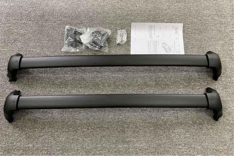 Honda CRV 2017–2022 Dakdragers (dwarsbalken) voor geïntegreerde dakrails OEM (2 stuks) Zwart Foto 6