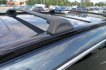 Honda CRV 2022– Dakdragers (dwarsbalken) voor geïntegreerde dakrails OEM (2 stuks) Zwart foto 8