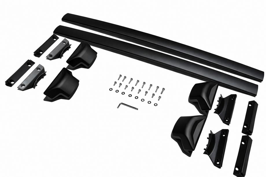 Honda CRV 2022– Dakdragers (dwarsbalken) voor geïntegreerde dakrails OEM (2 stuks) Grijs Foto 11