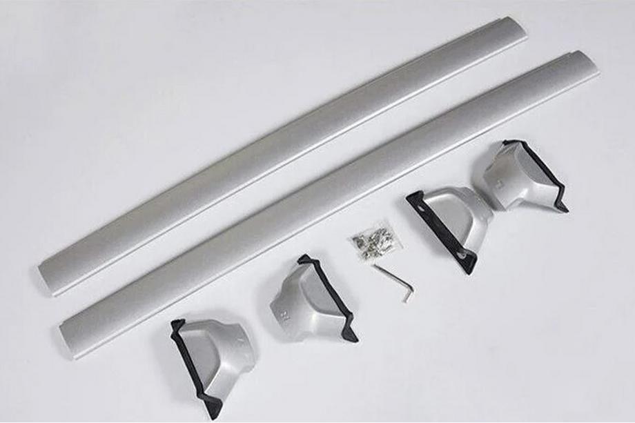 Honda CRV 2022– Dakdragers (dwarsbalken) voor geïntegreerde dakrails OEM (2 stuks) Grijs Foto 13