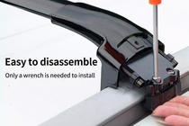 Honda HR-V 2014–2021 Dakdragers (dwarsbalken) voor geïntegreerde dakrails OEM (2 stuks) Zwart foto 17