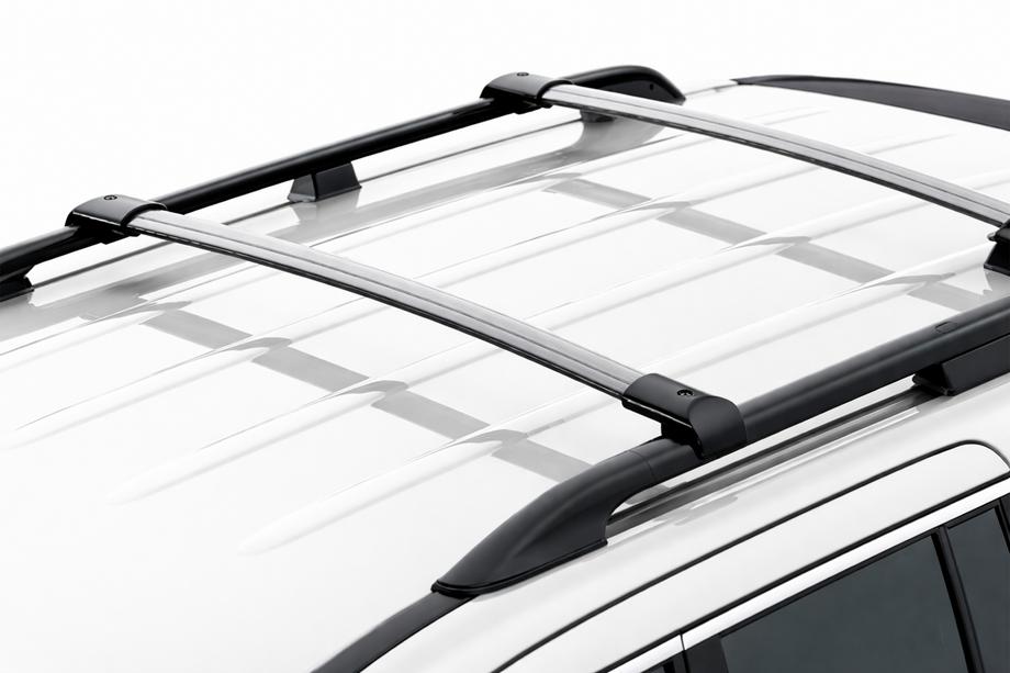 Honda HR-V 2021– Dakdragers (dwarsbalken) voor geïntegreerde dakrails OEM (2 stuks) Zwart Image