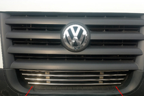 Volkswagen Crafter 2006–2016 Bumperrooster (RVS) foto 1
