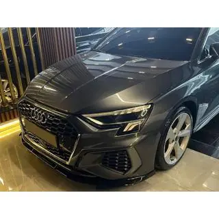 Voorbumper lip spoiler EuroCap (Voor S-line, 2020-2024, ABS) foto 2
