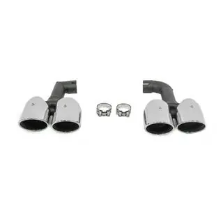 Uitlaattips Silver in X3M F97-stijl (V2) foto 1