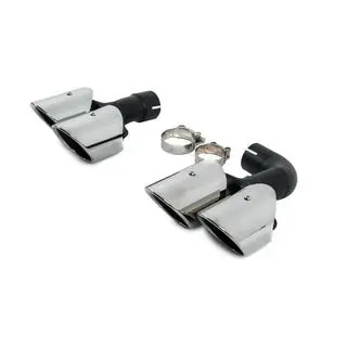 Silver uitlaatsierstukken in X3M F97-stijl (V1) foto 2