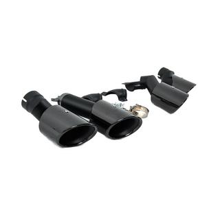Uitlaatsierstukken V2 Black in X5M F95-stijl foto 4