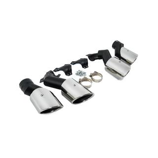 Uitlaattips V2 Silver in X5M F95-stijl foto 4